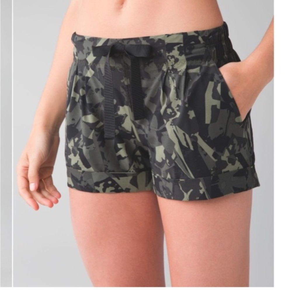 Lululemon Camo Women's Shorts